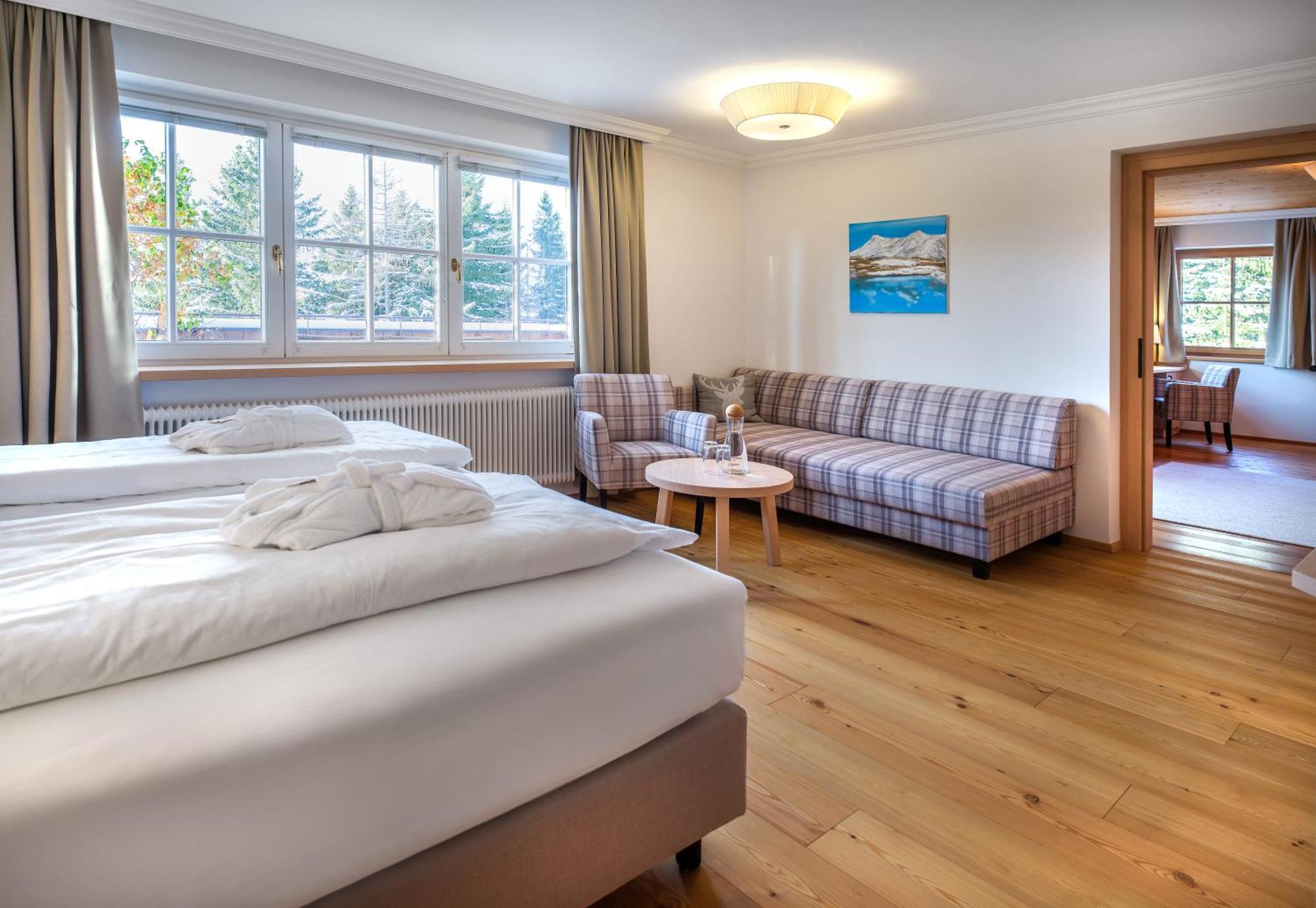 Hotel Haeuserl Im Wald Mariapfarr Exteriör bild