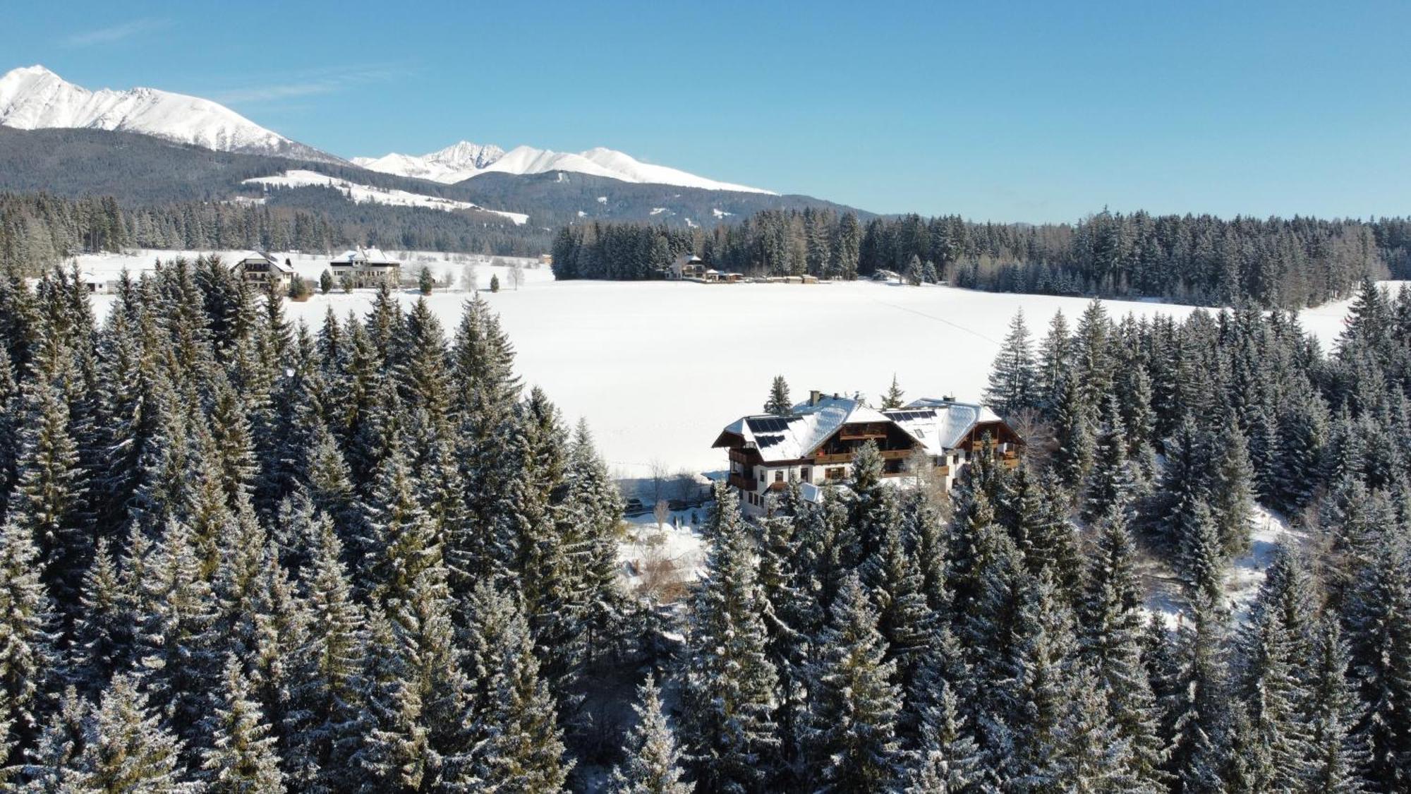Hotel Haeuserl Im Wald Mariapfarr Exteriör bild